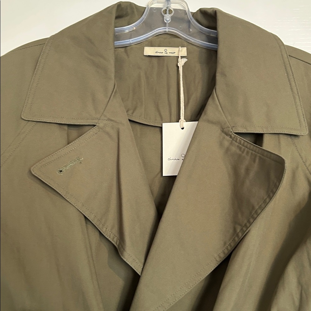 Circle of Trust - Cindy Jacket in Husk Green - M - Picture 6 of 9